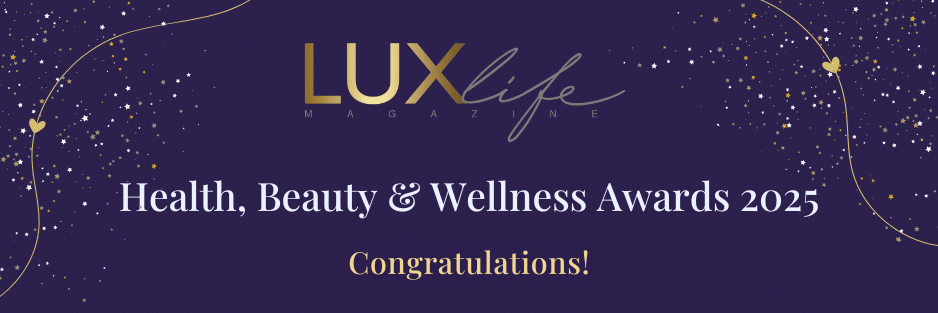 "2025's Leading Laser Hair Removal Clinic - Derbyshire." - LUXlife's ninth annual Health, Beauty & Wellness Awards.
