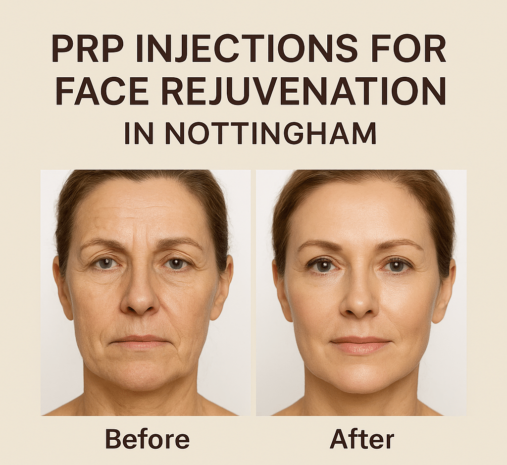 PRP injections for face rejuvenation in Nottingham
