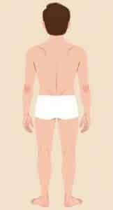 Lower back laser hair removal treatment in Derby at Lazer Lounge