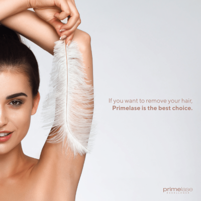 Primelase smooth skin laser hair removal Derbyshire amazing silky feather women